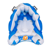 Watersports Snow Tube Bobsled for Kids and Adults w Front Snow Shield