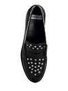 Oglavia Studs Embellished Leather Loafers