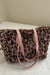 Leopard Fluff Tote Bag