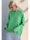 Basic Bae Round Neck Dropped Shoulder Sweater