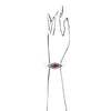 Anemone Purple Turquoise and Sterling Silver Cuff Bracelet