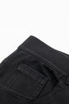 Black Skinny Fit Ankle High Waist Jeans