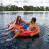 WOW Watersports Ranger 2-Person River Tube with Mesh Bottom and Cup Holders