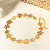 18K Gold-Plated Flower Bracelet - Cocoa Yacht Club