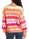 Boat Neck Long Sleeve Sweater - Cocoa Yacht Club