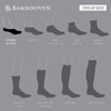 Women's Bamboo No Show Invisible Socks 6-Pack - 612