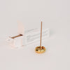 Bowl-shaped Brass Incense Holder