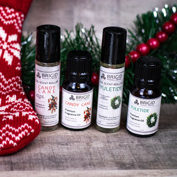 Yuletide Fragrance Roller - Juniper, Christmas Wreaths, Pine Trees, and Bonfire Smoke