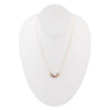 Bronze Half Sun Necklace