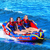 WOW Watersports Beach Bubba 3 Person 3P Towable w Webbing Foam Handles