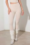 Le Lis Ribbed Crop Cami and High Waist Brushed Leggings Set - Cocoa Yacht Club