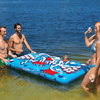 WOW Watersports Travel Pong Inflatable Floating Game with Cup Holders