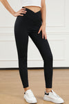 Black Arched Waist Seamless Active Leggings - Cocoa Yacht Club