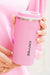 Pink Portable Travel Insulated Coffee Tumbler Cup