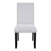 5-Piece Round Dining Table set, 43-Inch Modern Dining Table and 4 Upholstered Chairs for Dining Room, Kitchen Room, Living Room, Easy Assembly