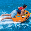 WOW Watersports 2Ber 1 Person Inflatable Towable Tube Starter Kit