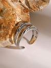 Stainless Steel Double-Layered Ring