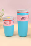 Light Blue Stainless Steel Insulated Cup