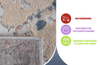 NAAR MARFI Collection 2X8 Multi / Contemporary Runner Rug