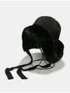 Thermal Tied Fuzzy Winter Hat