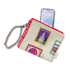 Stamps of the World Vintage Cashmere & Silk Scarf Wristlet Grand Bag