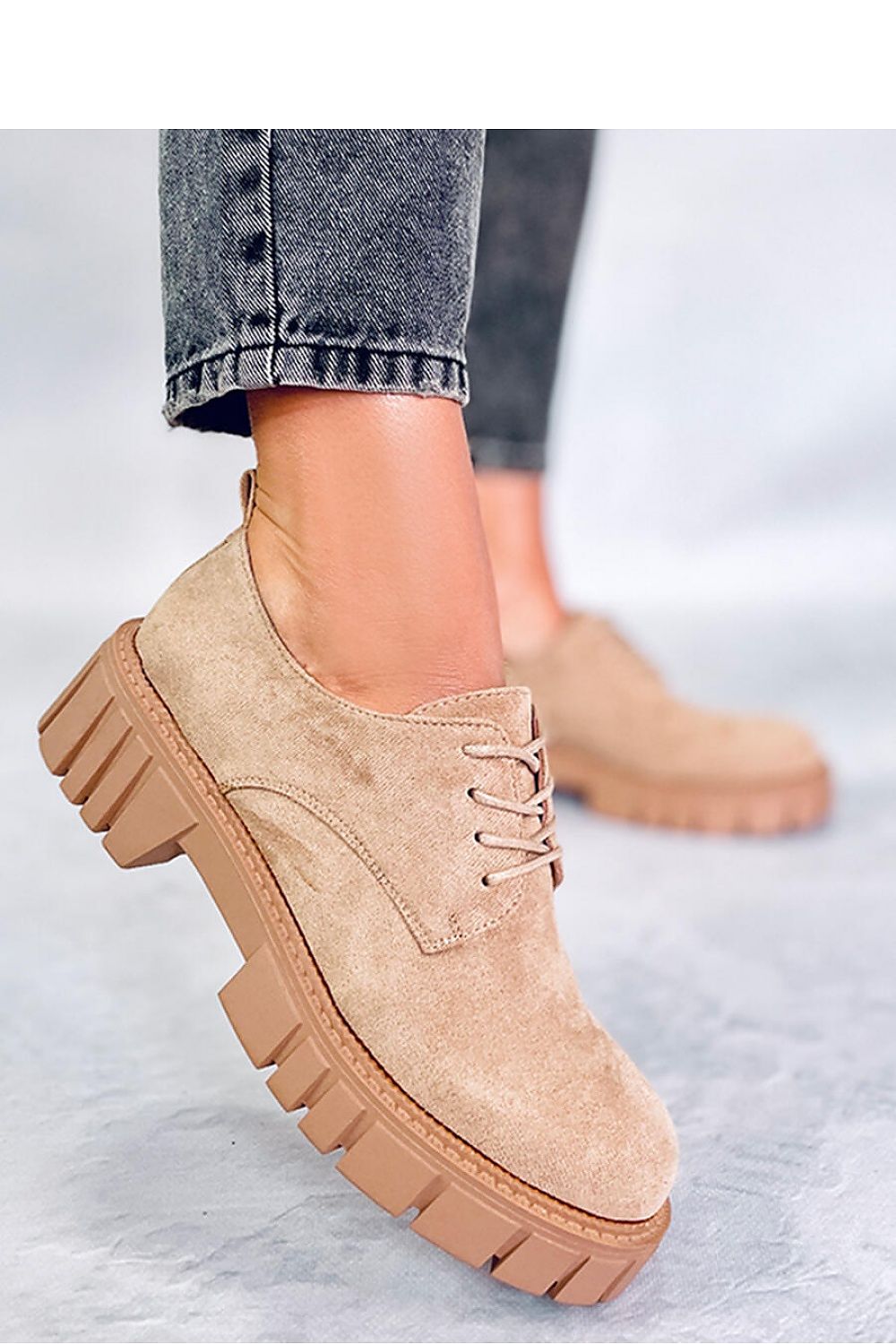 Lace-Up Suede Shoes