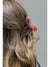 Pink Long Tail Bow Knot Shape Hair Claw