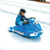 Watersports Snow Tube Bobsled for Kids and Adults w Front Snow Shield