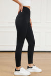 Black Arched Waist Seamless Active Leggings - Cocoa Yacht Club