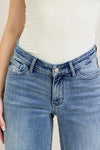 Judy Blue Full Size V - Front Baggy Jeans Plus Size