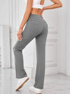 High-Waisted Pants with Pockets
