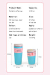 Light Blue Stainless Steel Insulated Cup