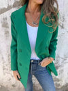 Full Size Collared Neck Long Sleeve Blazer