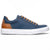 Rubberized Calfskin Sneaker Navy