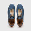 Rubberized Calfskin Sneaker Navy