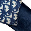 Trotter Blue & White Vintage Silk Scarf Crossbody Bag