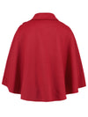 Collared Neck Cropped Cape