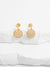 18K Gold-Plated 925 Sterling Silver Star Shape Earrings