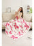 Rose Red 127*152cm Bow Printed Cozy Soft Throw Blanket