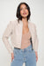  Coalition LA Zip Up Cropped Bomber Jacket.