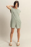 HYFVE Round Neck Cap Sleeve Relaxed Fit Breezy Romper