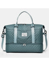 Diamond Grid Oxford Cloth Oversize Travel Bag