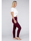 Active Leggings Featuring Concealed Pockets