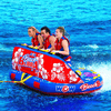 WOW Watersports Beach Bubba 3 Person 3P Towable w Webbing Foam Handles