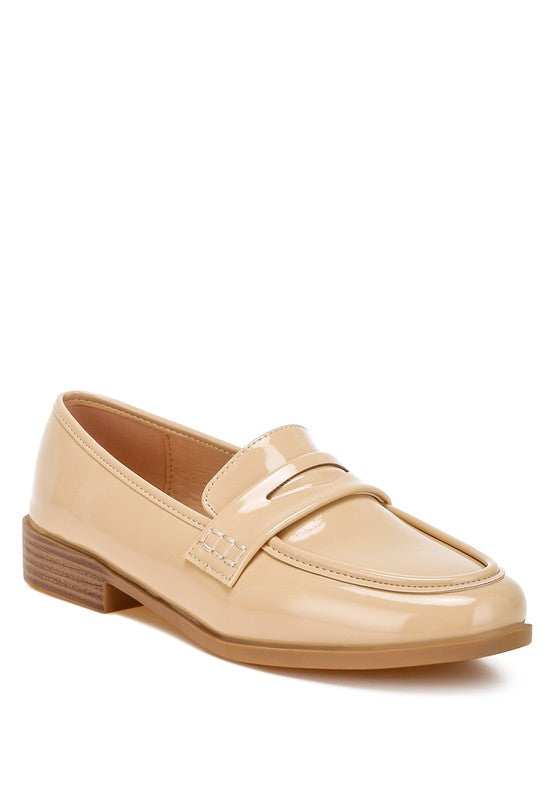 Mogul Penny Strap Detail Loafers