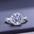 3 Carat 925 Sterling Silver Moissanite Ring - Cocoa Yacht Club