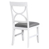 TOPMAX 6-Piece Wood Dining Table Set Kitchen Table Set with Upholstered Bench and 4 Dining Chairs, Farmhouse Style,Gray+White (old sku: SP000003AAK)