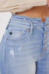 Kancan Curvy High Rise Flare Jeans
