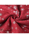 Thermal Snowflakes Polyester Scarf