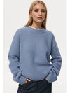 Basic Bae Round Neck Dropped Shoulder Sweater